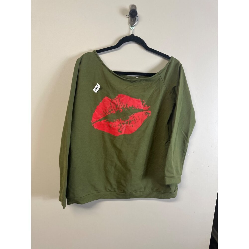 No name large women’s o neck long sleeve